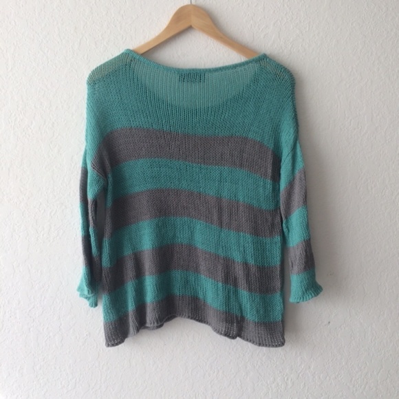Wooden Ships Stripes Loose Sweater S/M - Picture 3 of 3